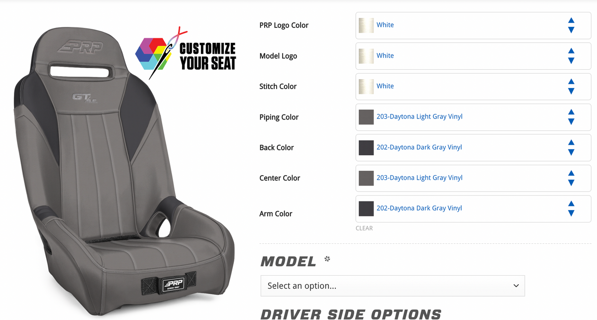 PRP Seats UTV Seat Slider Lowering Bracket for Can-Am Maverick X3, Provides  Adjustable Seat Angle : Automotive 