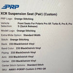 Custom PRP XCR Seats for DS