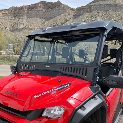 Honda Pioneer 1000 Vented Glass Windshield