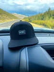 Bent Metal Patch Water Resistant Snapback Hat