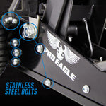 PRO EAGLE 1.5 Ton Big Wheel Off Road Jack - "Talon"