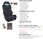 PRP Custom XC Front Seats with Quick Release for RZR Pro - SP