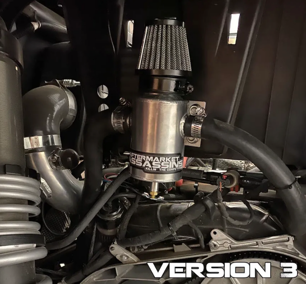 AA RZR XP Turbo/Turbo S Oil Catch Can RockPeak UTV