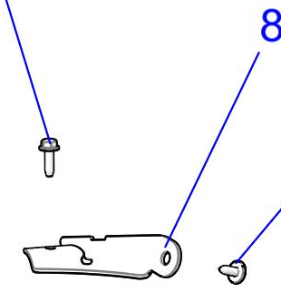 BRKT-MNT,FASCIA,LH,BLK, Part 5269091-458