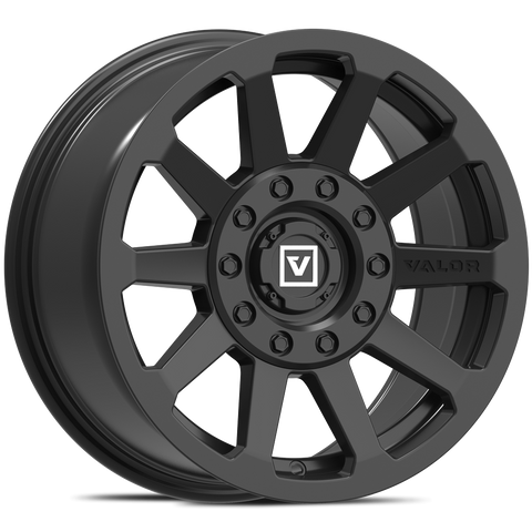 V02 14X7 +20MM 4X137/4X156 SATIN BLACK