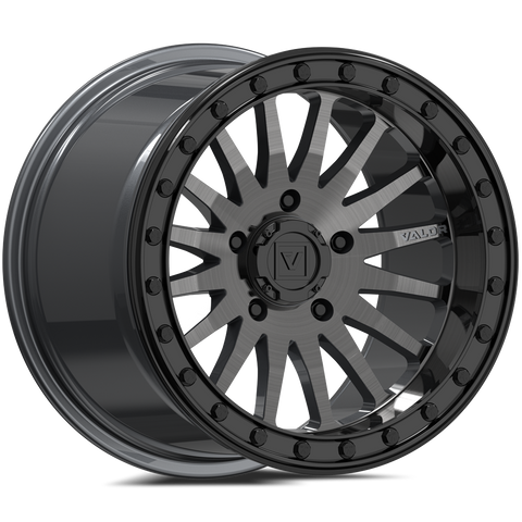 V06 15X10 +25 5X114.3 BRUSHED GUNMETAL