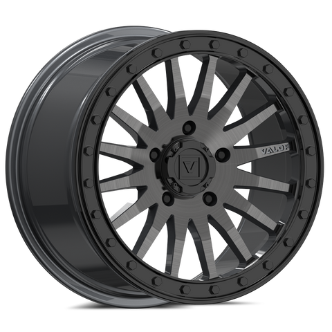 V06 15X8 +40 5X114.3 BRUSHED GUNMETAL