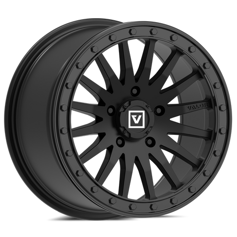 V06 15X8 +40 5X114.3 SATIN BLACK