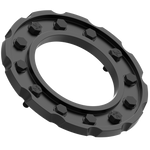 DD2 DUAL DRILL RING (V08) - SATIN BLACK