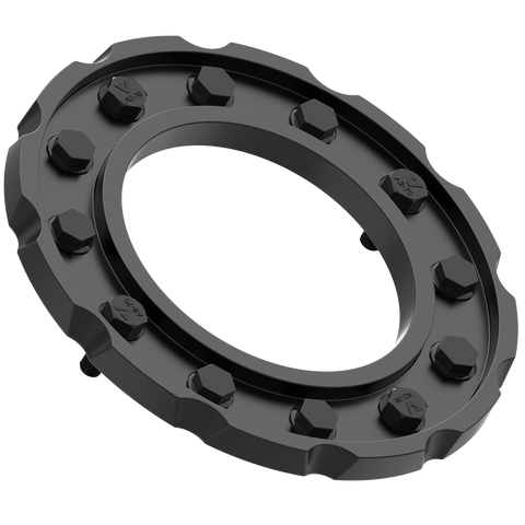 DD2 DUAL DRILL RING (V08) - SATIN BLACK