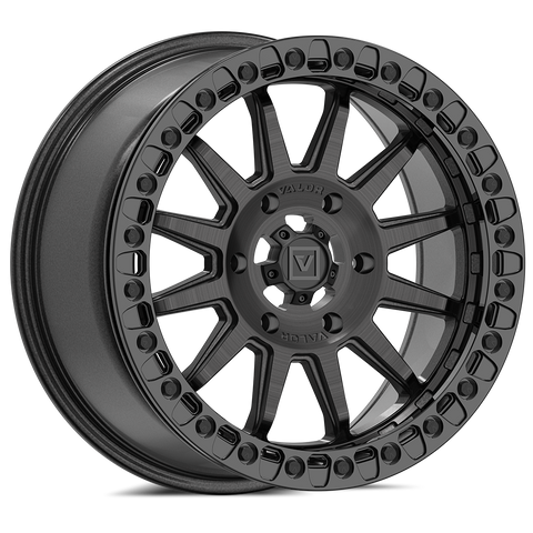 V09 FLOW FORM 17X8 +40 6X139.7 BRUSHED CHARCOAL