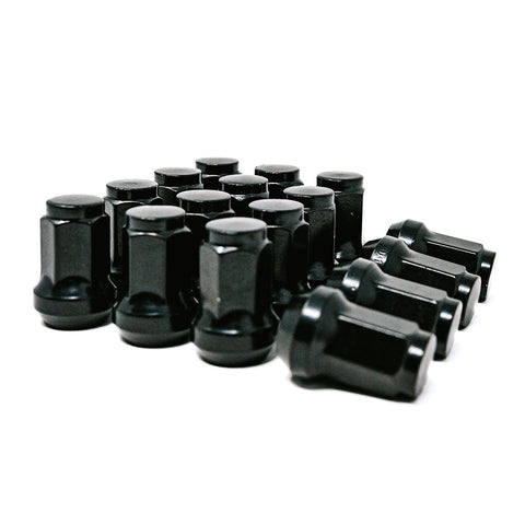 10X1.25 4 LUG KIT 14MM HEX 1.11" BLACK