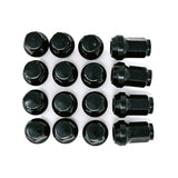 3/8" 4 LUG KIT HEX 1.38" BLACK