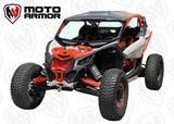 Moto Armor Maverick X3 Vented Full Glass Windshield