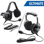 Rugged Radios ULTIMATE HEADSET for STEREO and OFFROAD Intercoms - Over The Head or Behind The Head