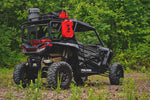 ROUGH COUNTRY Tubular Rear Cargo Rack Spare Tire Mount | Polaris RZR XP 1000