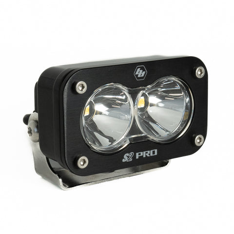 LED Work Light Clear Lens Spot Pattern S2 Pro Baja Designs