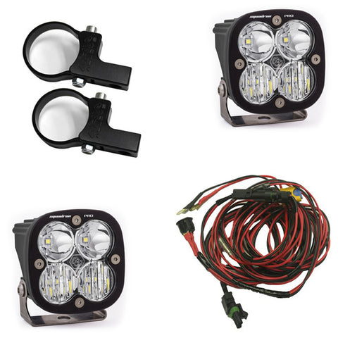 LED Light Pods Kit W/Horiz Mounts 1.75 Inch Harness Squadron Pro Baja Designs