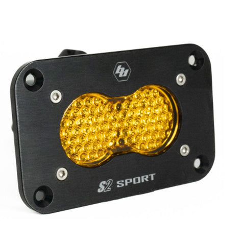 LED Work Light Amber Lens Work/Scene Pattern Flush Mount Each S2 Sport Baja Designs