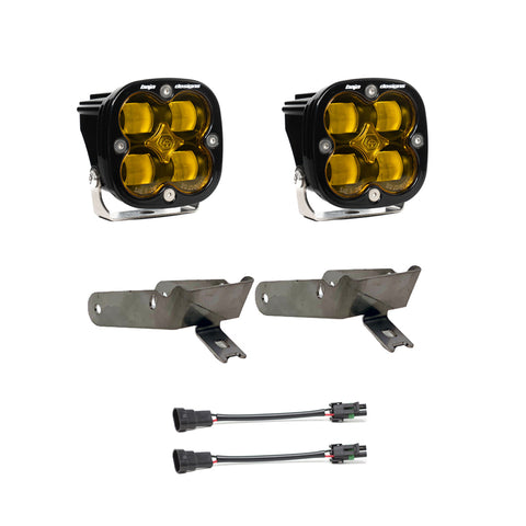 Ford, Super Duty (99-10), Fog Pocket Kit SAE Amber Baja Designs