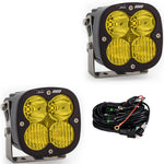 LED Light Pods Amber Lens Driving Combo Pattern Pair XL80 Series Baja Designs