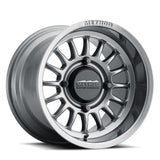 METHOD RACE WHEELS 411 UTV BEAD GRIP GLOSS TITANIUM